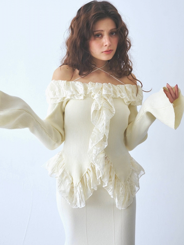 lacy peplum tops